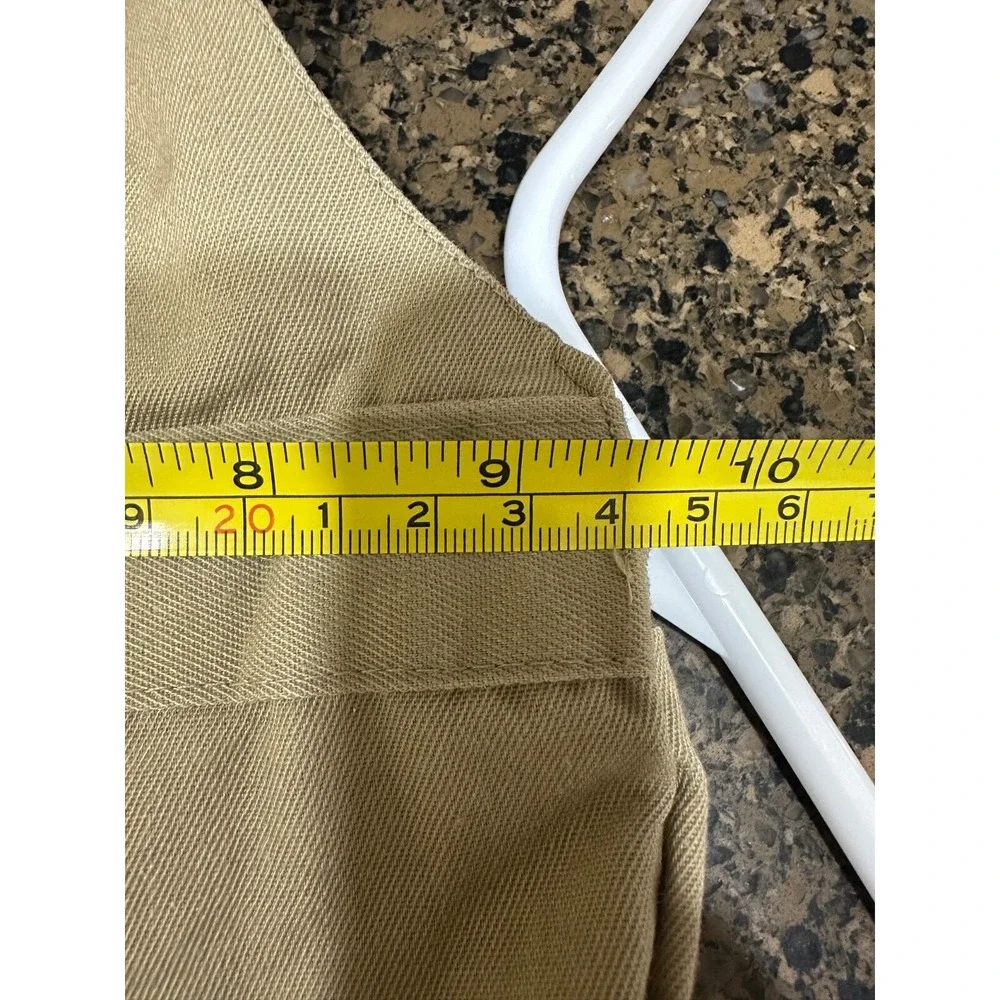 vtg brown bib overalls‎ with embroidered duck 9 mos